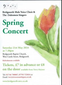 Choir notice 2016